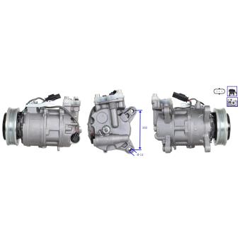 Compresseur, climatisation DRI 700511171