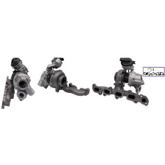 Turbocompresseur, suralimentation DRI 729100140