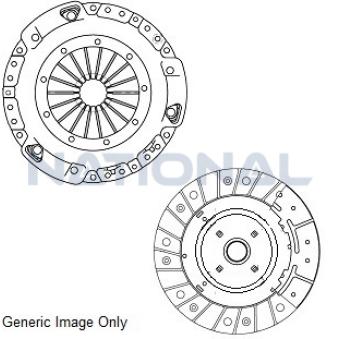 Kit d'embrayage NATIONAL CK10032