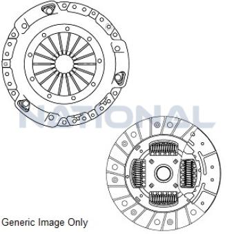 Kit d'embrayage NATIONAL