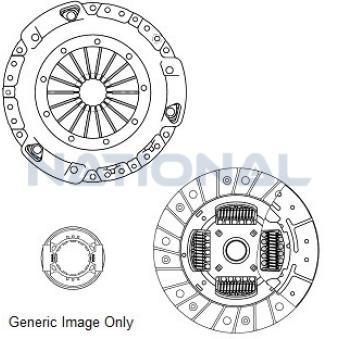 Kit d'embrayage NATIONAL CK9076
