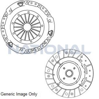 Kit d'embrayage NATIONAL