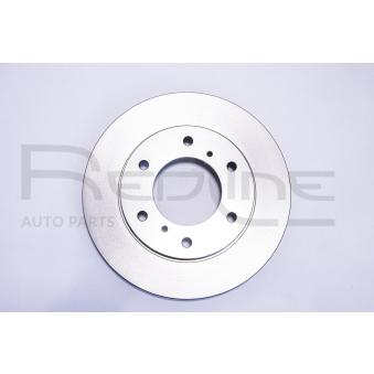 Jeu de 2 disques de frein avant RED-LINE