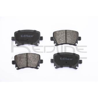 Jeu de 4 plaquettes de frein arrière RED-LINE