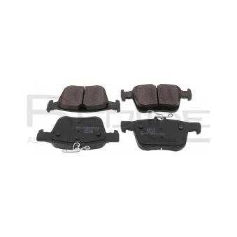 Jeu de 4 plaquettes de frein arrière RED-LINE