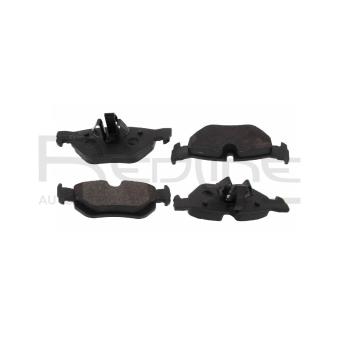 Jeu de 4 plaquettes de frein arrière RED-LINE