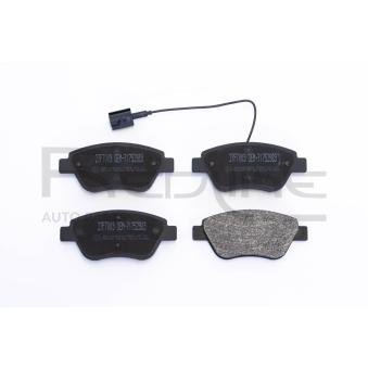 Jeu de 4 plaquettes de frein avant RED-LINE