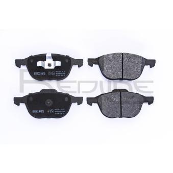 Jeu de 4 plaquettes de frein avant RED-LINE