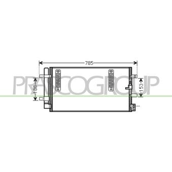 Condenseur, climatisation PRASCO