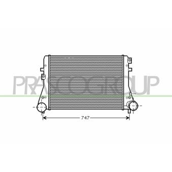 Intercooler, échangeur PRASCO AD322N002