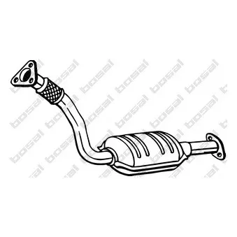 Catalyseur BOSAL 090-651