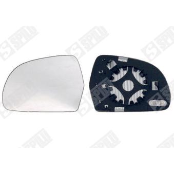 Verre de rétroviseur, rétroviseur extérieur SPILU 10230