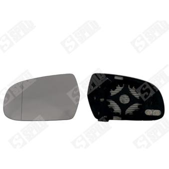 Verre de rétroviseur, rétroviseur extérieur SPILU 10237