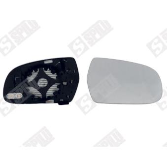Verre de rétroviseur, rétroviseur extérieur SPILU 10238