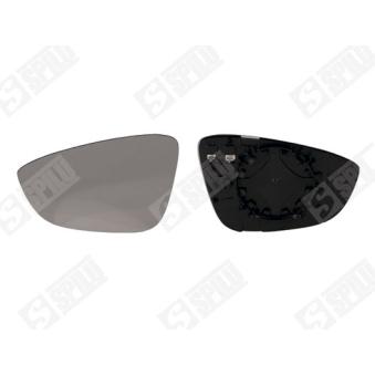 Verre de rétroviseur, rétroviseur extérieur SPILU 14409