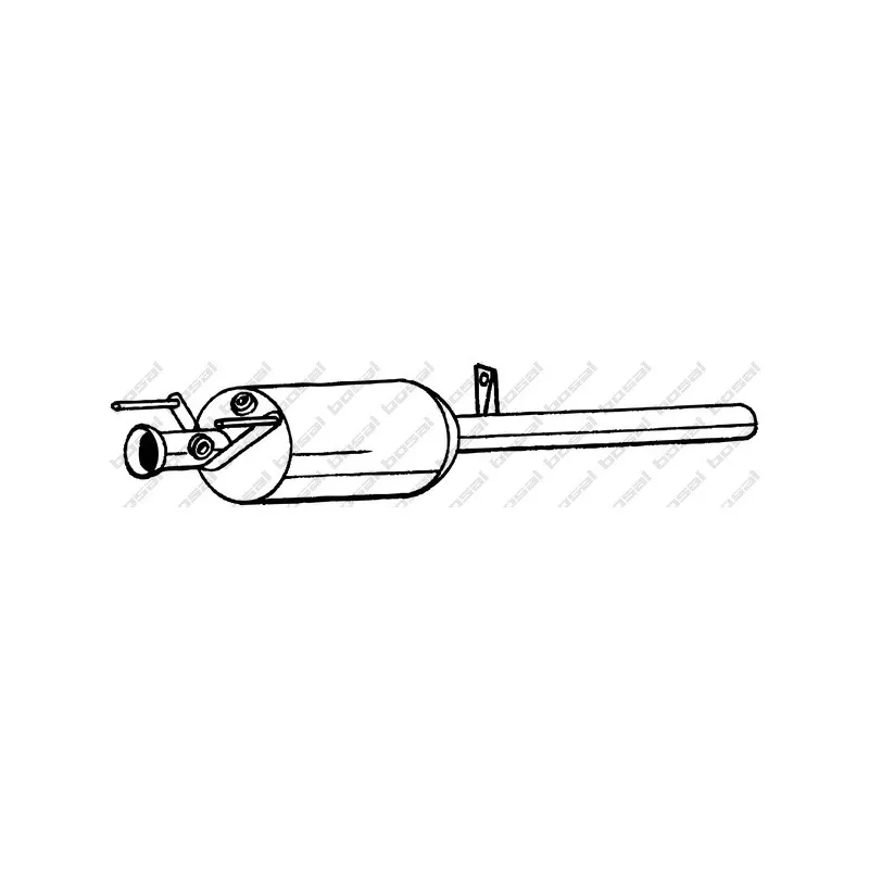 Filtre à particules / à suie, échappement BOSAL 097-072