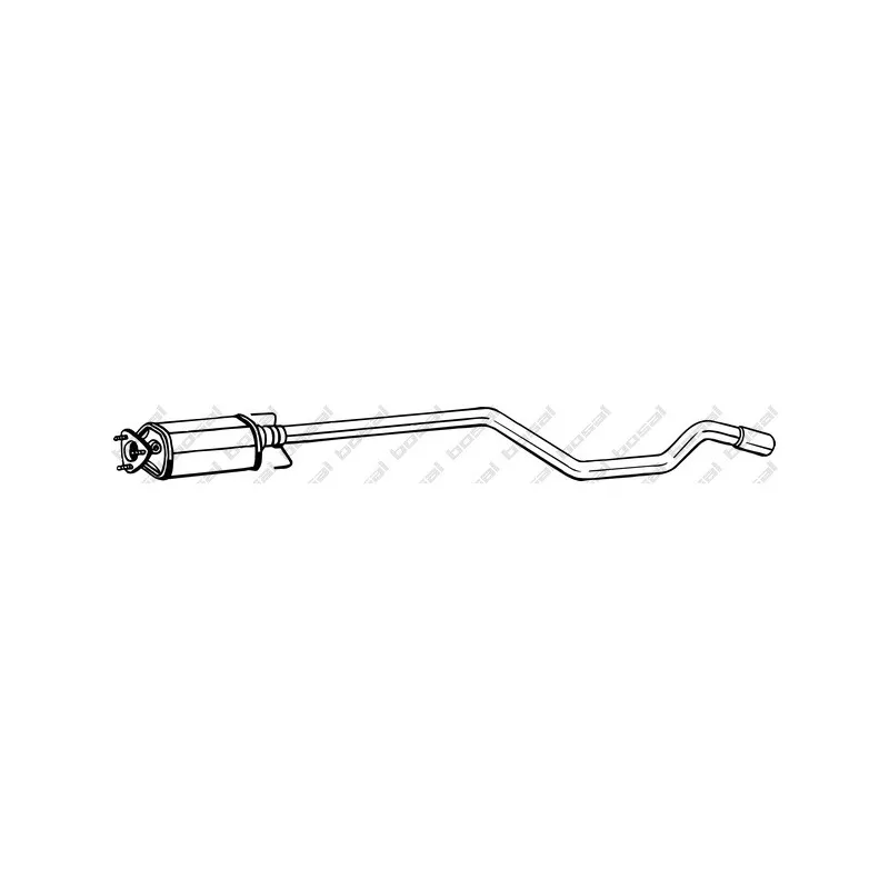 Filtre à particules / à suie, échappement BOSAL 097-242