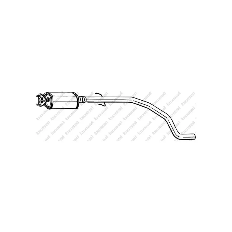 Filtre à particules / à suie, échappement BOSAL 097-244