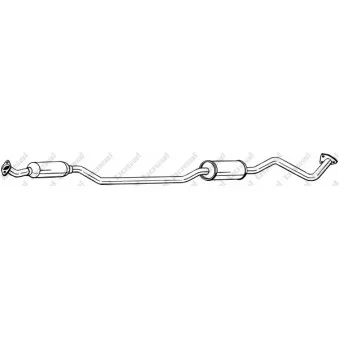 Filtre à particules / à suie, échappement BOSAL 097-253