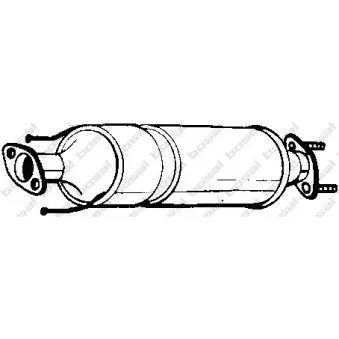Filtre à particules / à suie, échappement BOSAL 097-324