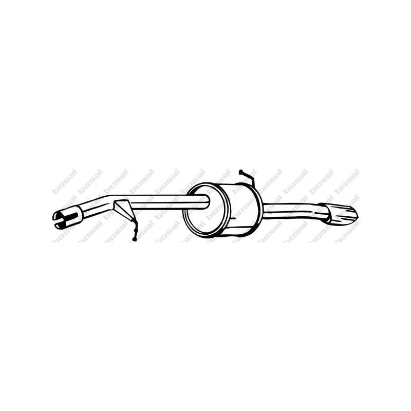 Silencieux arrière BOSAL 135-111