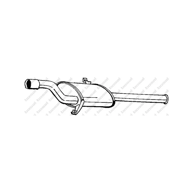 Silencieux arrière BOSAL 145-093