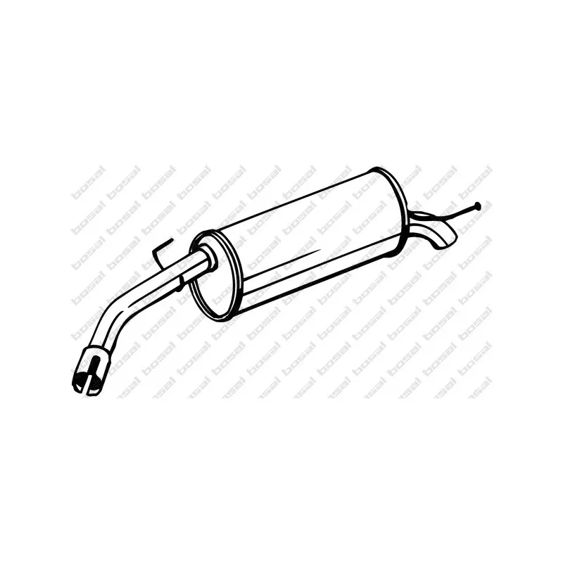 Silencieux arrière BOSAL 185-435