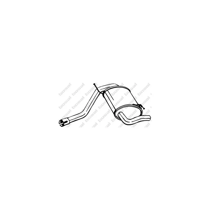 Silencieux arrière BOSAL 200-113