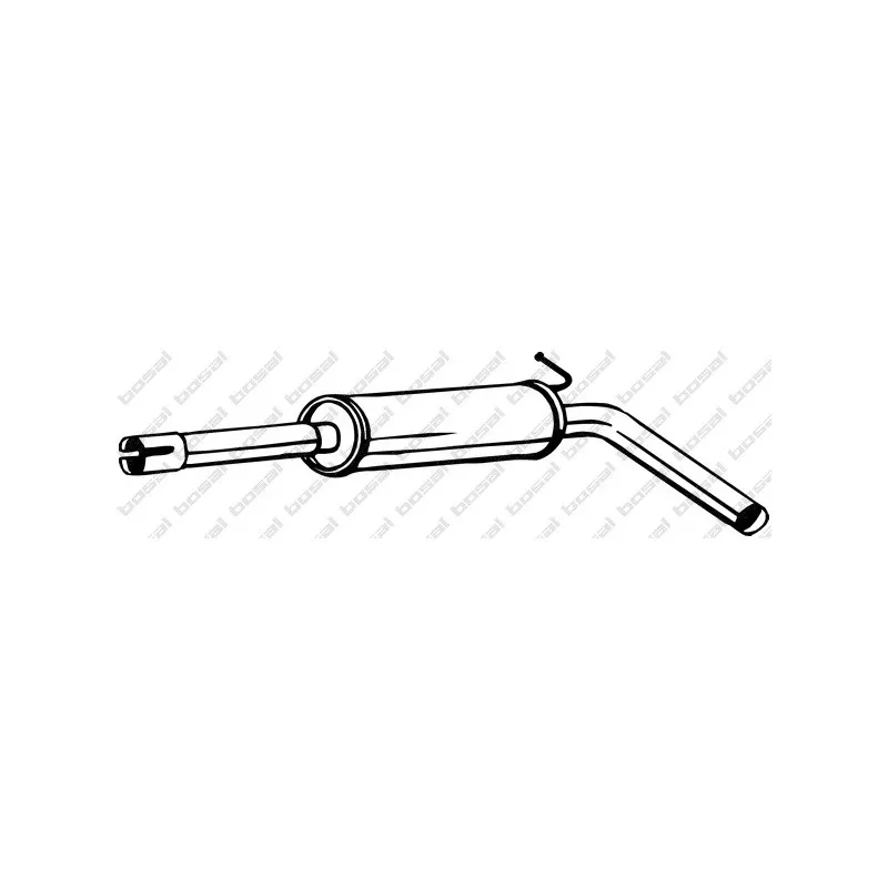 Silencieux central BOSAL 233-477