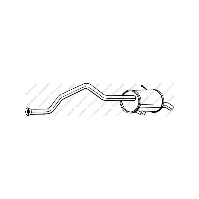 Silencieux arrière BOSAL 278-719