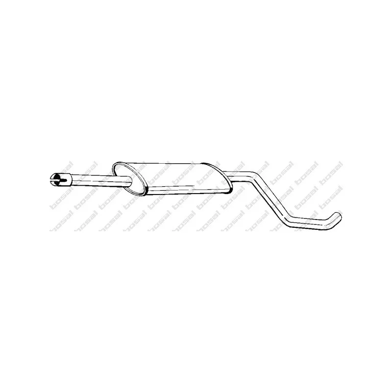 Silencieux central BOSAL 279-053