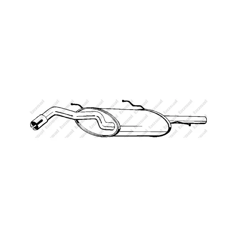 Silencieux arrière BOSAL 279-239