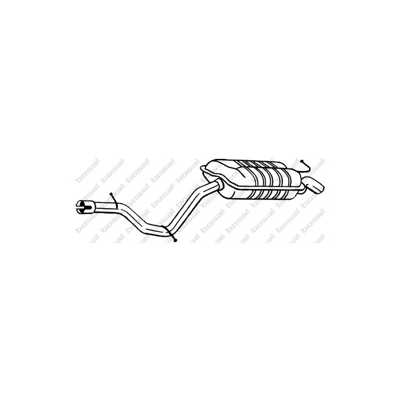 Silencieux arrière BOSAL 279-615