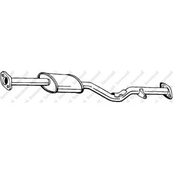Silencieux central BOSAL 280-811