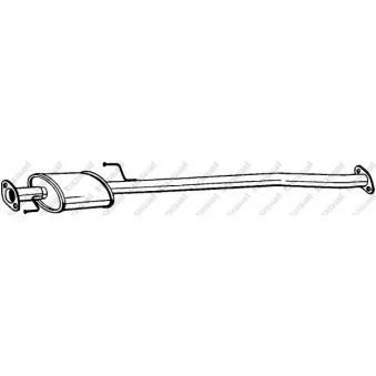 Silencieux central BOSAL
