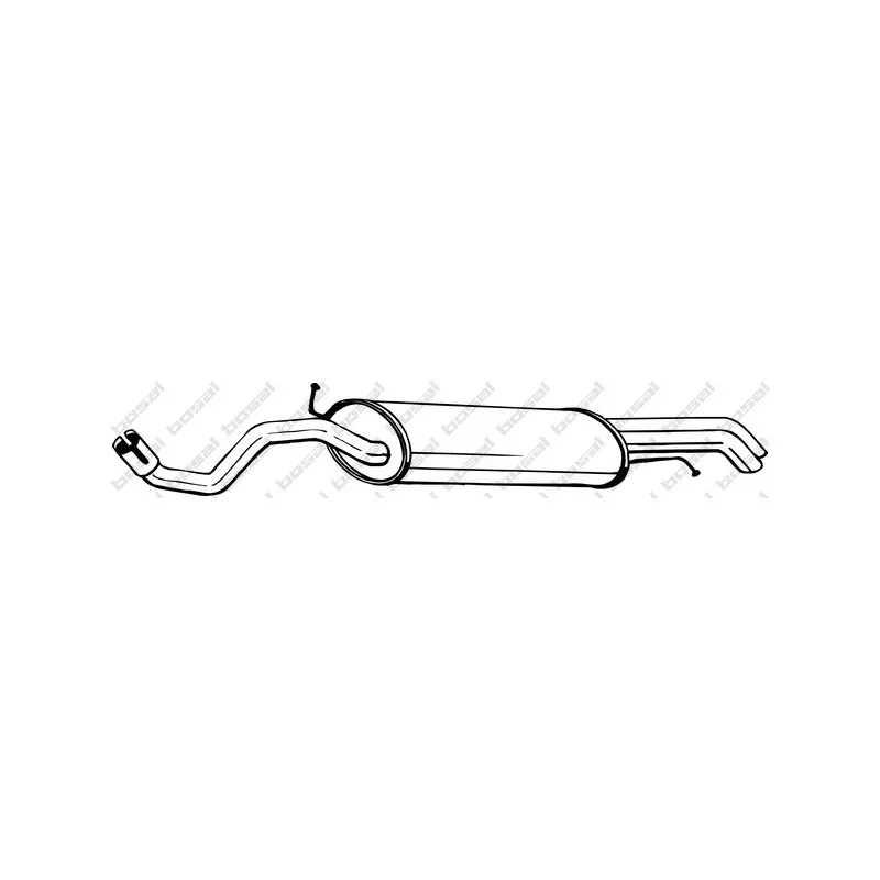 Silencieux arrière BOSAL 281-999