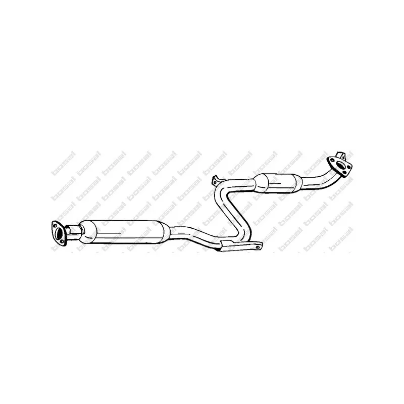 Silencieux central BOSAL 282-493