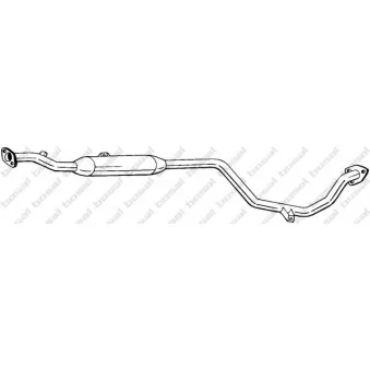 Silencieux central BOSAL 285-271