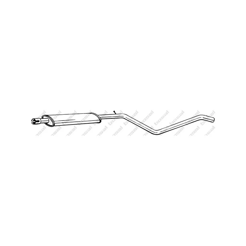 Silencieux central BOSAL 285-455