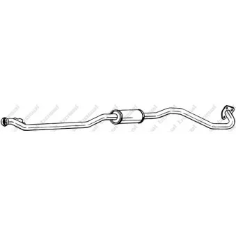 Silencieux central BOSAL 287-457