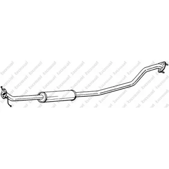 Silencieux central BOSAL