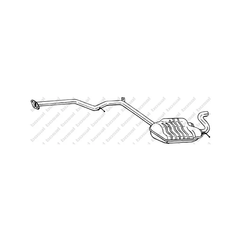 Silencieux arrière BOSAL 287-477