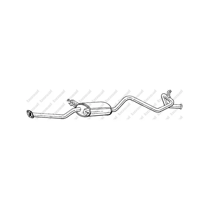 Silencieux arrière BOSAL 288-217