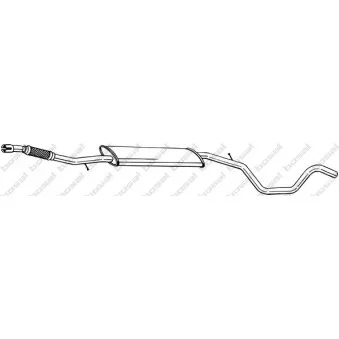 Silencieux central BOSAL 294-001