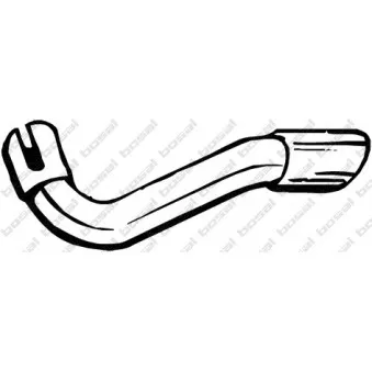 Tuyau d'échappement BOSAL