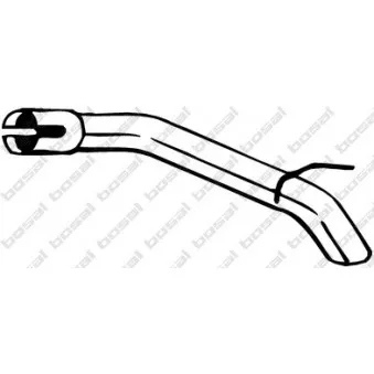 Tuyau d'échappement BOSAL