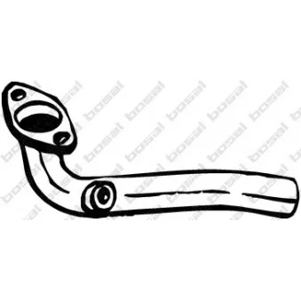 Tuyau d'échappement BOSAL 700-205