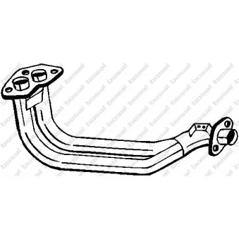 Tuyau d'échappement BOSAL