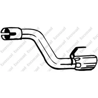 Tuyau d'échappement BOSAL