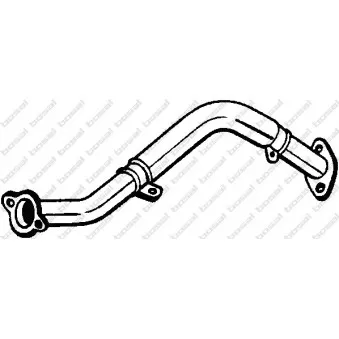 Tuyau d'échappement BOSAL 750-271